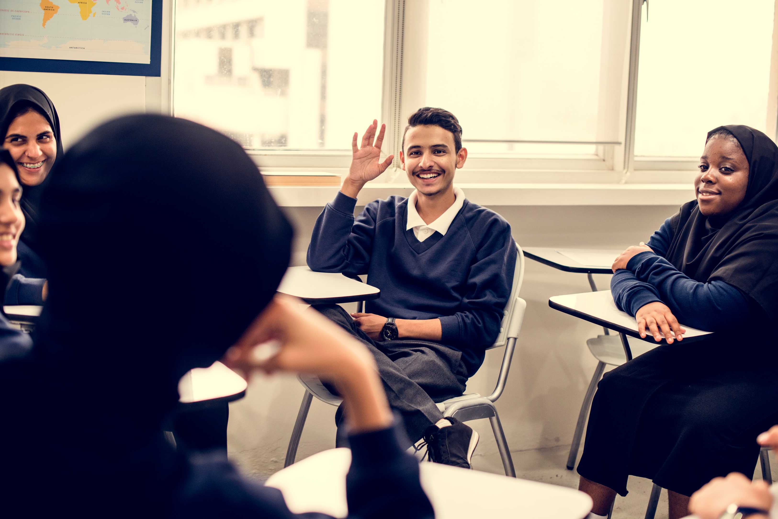 Students supported by Al Khair Foundation